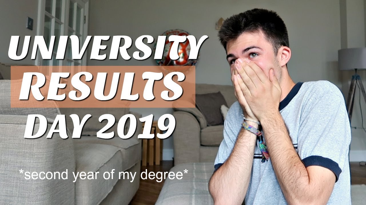 reacting to my university exam results on camera (results day 2019)