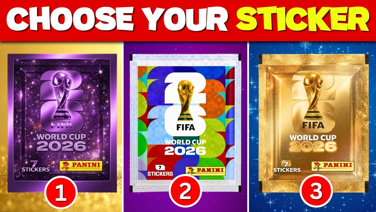 Choose Your Worldcup Panini Packs⚽🏆| Fifa Worldcup Quiz🔥