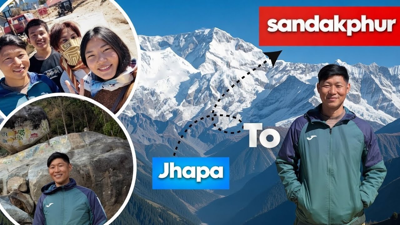 Jhapa to sandakphur ⛰️ #fyp ft. @Bantawapurneema7 