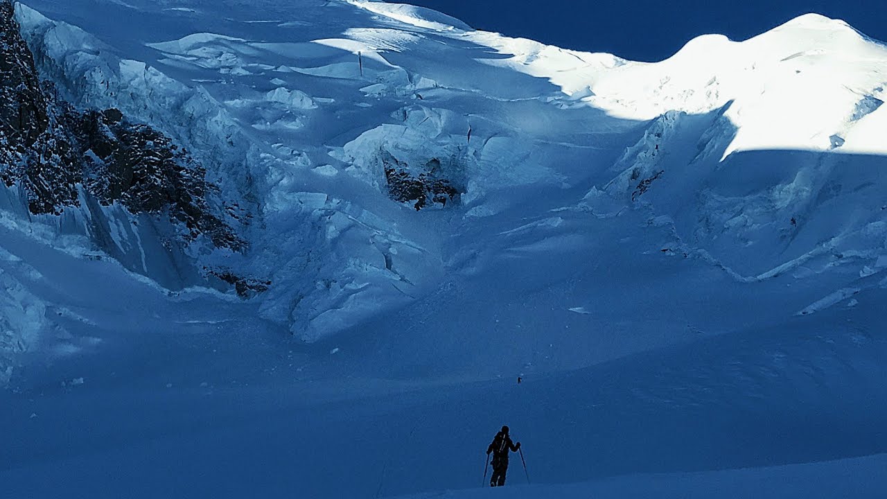 Skiing Mont Blanc with my dad during the pandemic