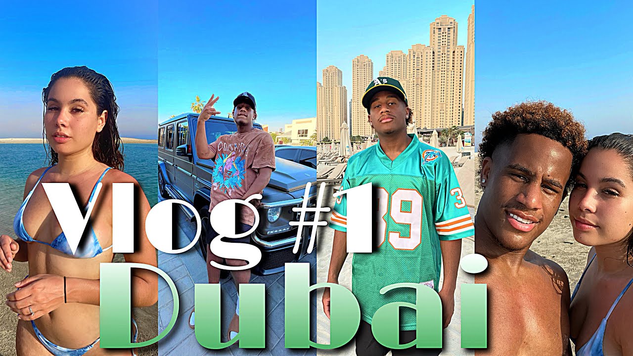 VLOG #1 NOS VACANCES À DUBAI (Préparation et arrivée)