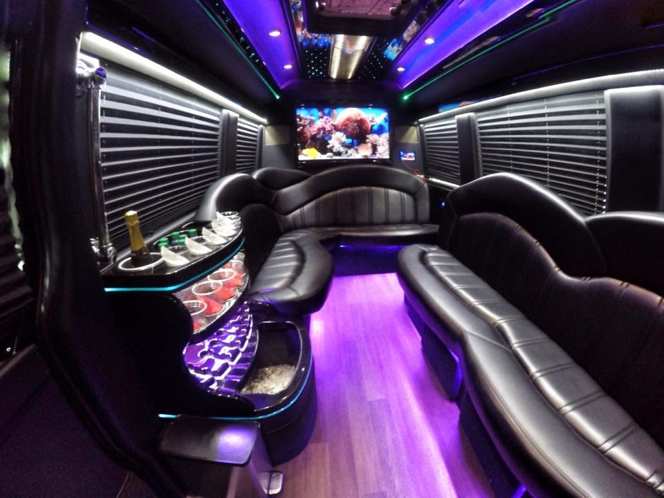 Charleston Party Bus | Mercedes Executive Limo Bus
