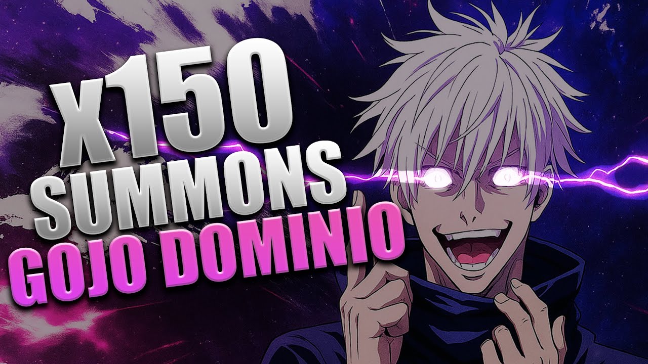 🔥 ¡TIRO 150 SUMMONS POR GOJO DOMINIO y ME VUELVO LOCO! | Jujutsu Kaisen Phantom Parade