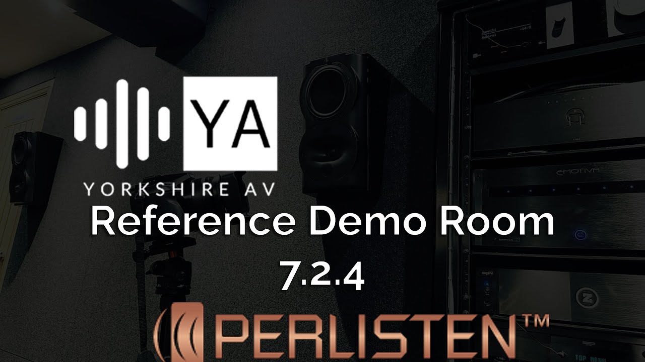 Perlisten R series 7.2.4 demo room in the UK - intro to the brand and our facility