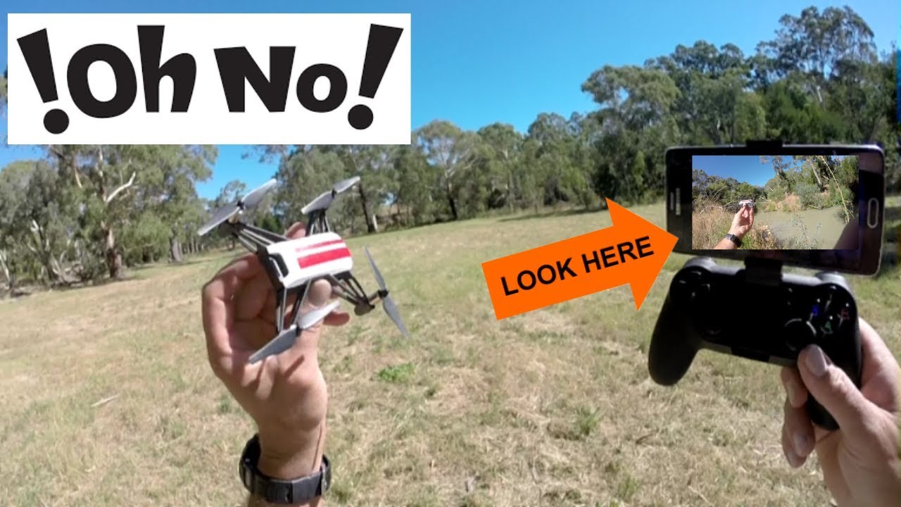 DJI RYZE TELLO FPV - Return to home FAULTY? - Lost over RIVER!
