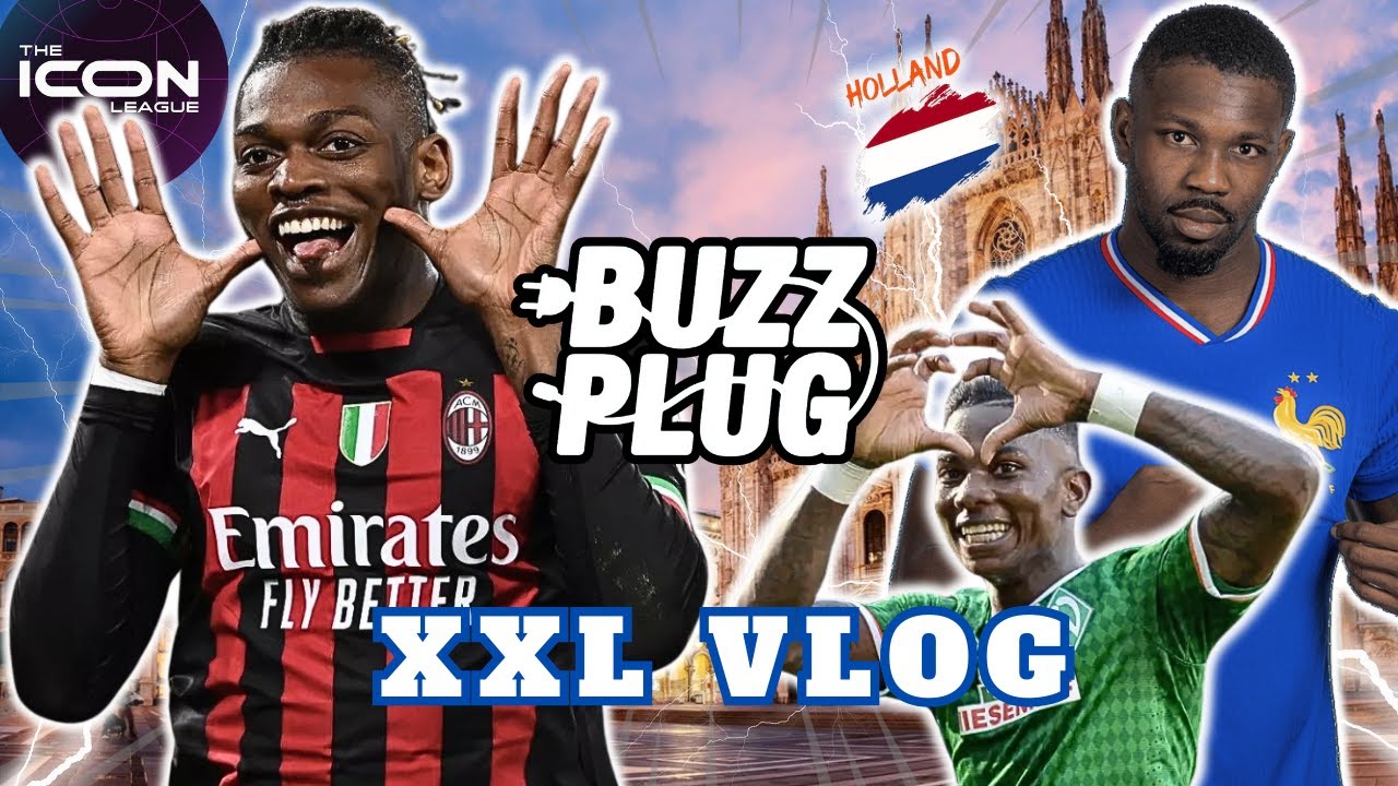 WEEK IN THE LIFE ALS PERSONAL SHOPPER VON LEAO, THURAM & ELIA + @TheIconLeague || BUZZ PLUG 🔌