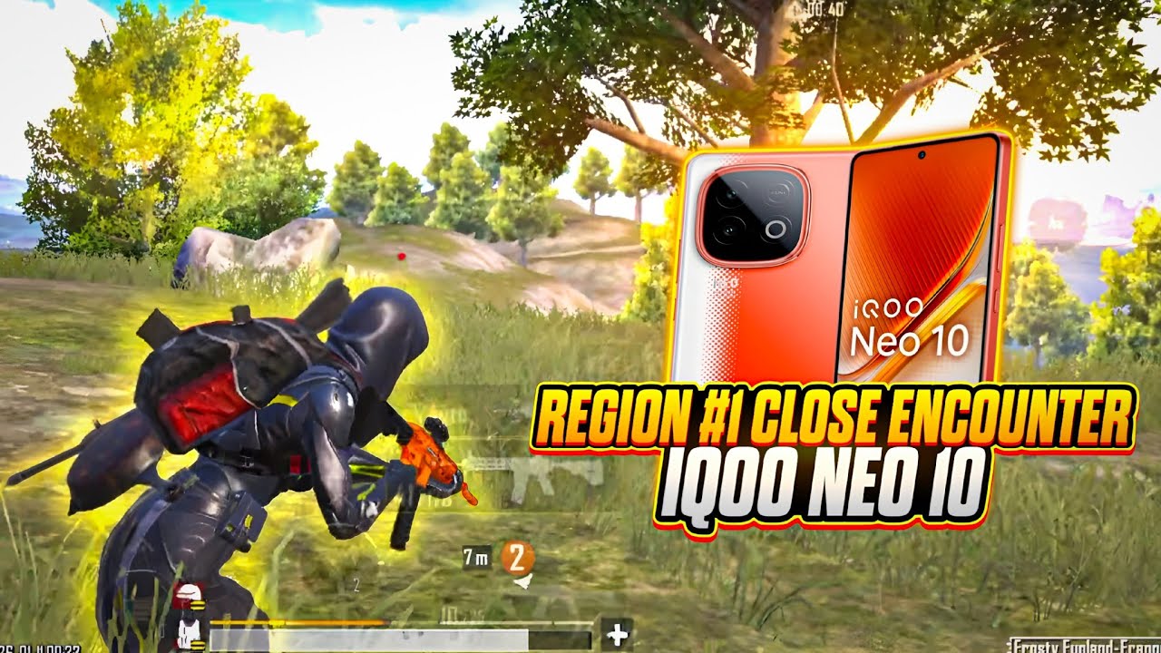 REGION #1 CLOSE ENCOUNTER 💥 IQOO NEO 10 🔱SMOOTH + 120FPS PUBG / BGMI TEST 2026 ⚡
