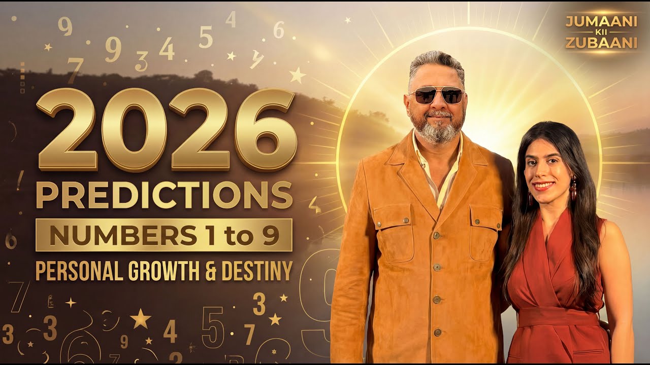 2026 Personal Predictions for All Numbers (1-9) By Sanjay B Jumaani