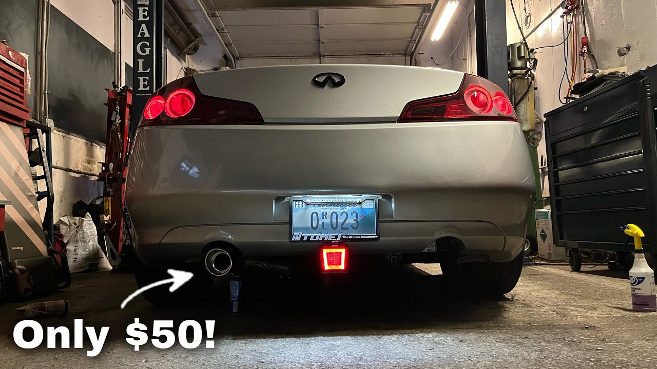 How To Muffler Delete ANY VQ (NO WELDING)