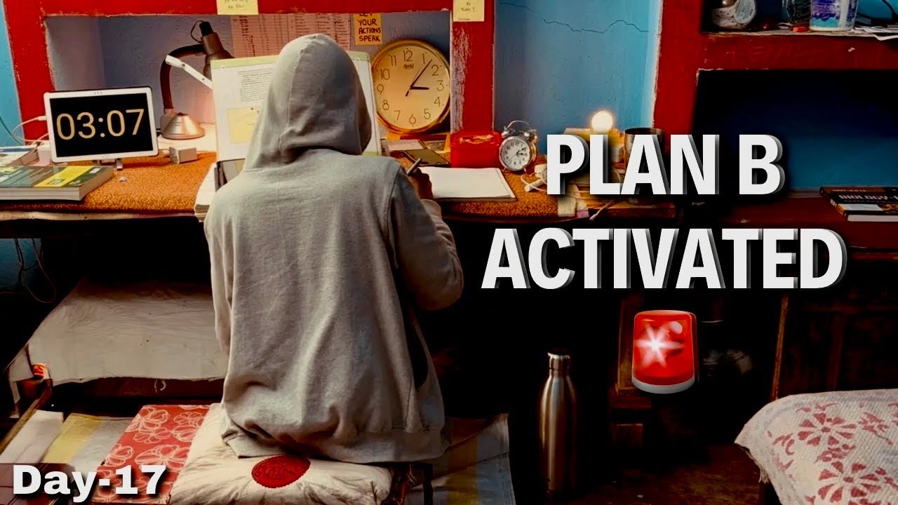 Plan Failed, Not The Goal... Dropped Chemistry at Midnight. 🔄 (3 AM Recovery) 🚀 | Day-17