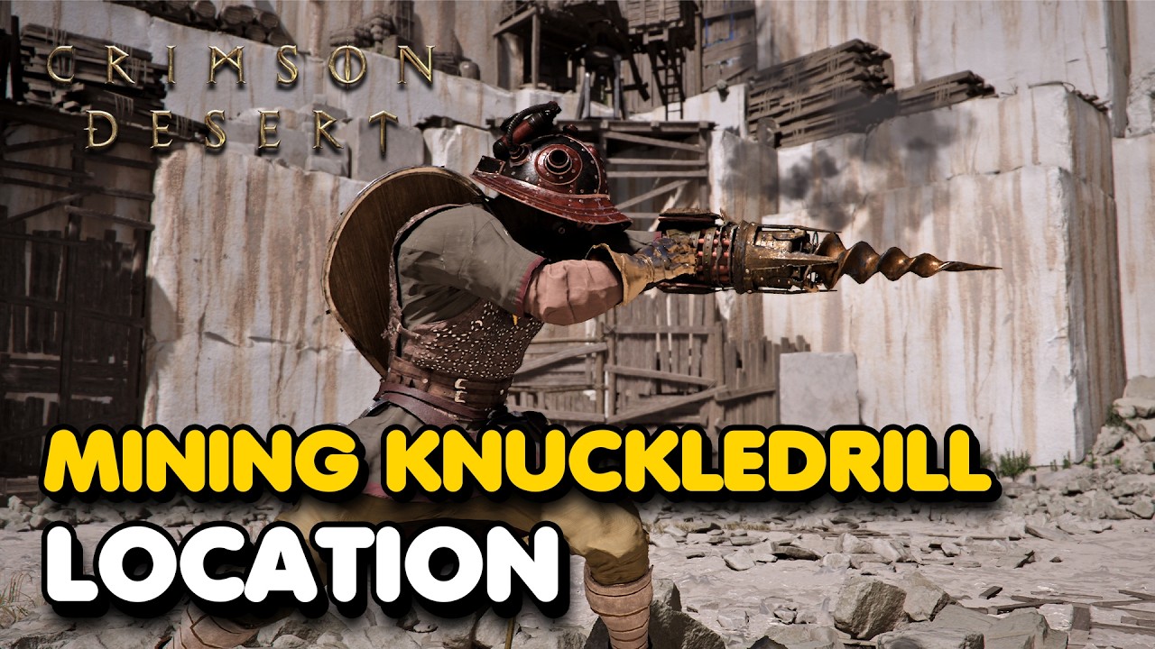 How To Get The MINING KNUCKLEDRILL In Crimson Desert
