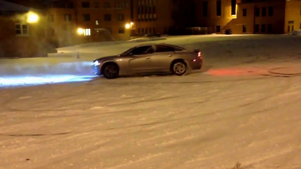 Fun in the snow! 2014 Dodge Charger RT AWD