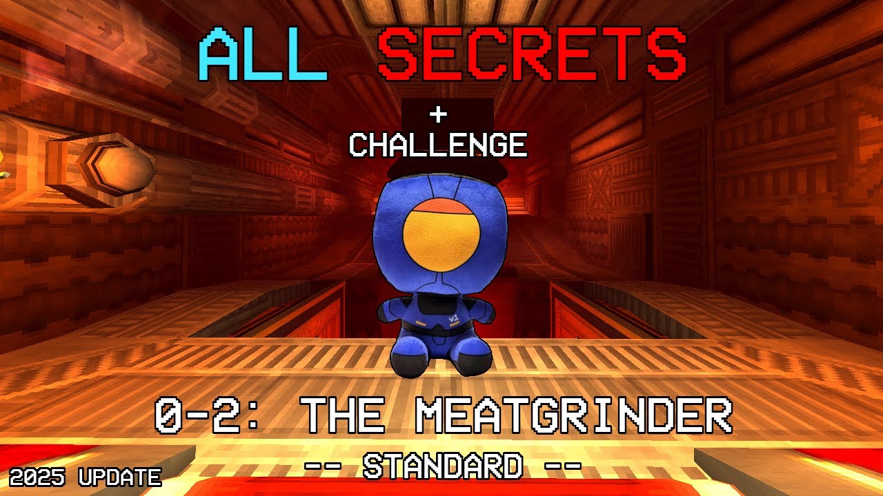 ULTRAKILL 0-2 REWORK: THE MEATGRINDER - (ALL SECRETS, CHALLENGE)