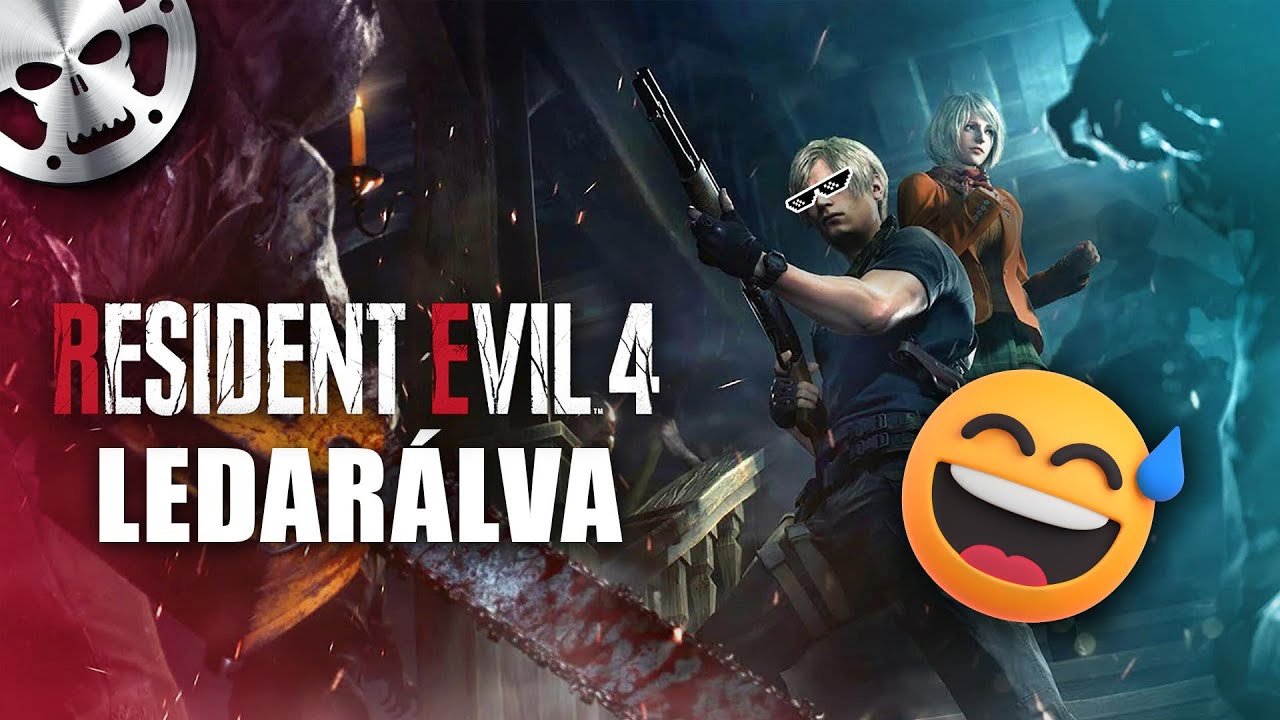 RESIDENT EVIL 4 - A 2023-as játék sztorija RÖVIDEN, VICCESEN 🧟🧟🧟🧟
