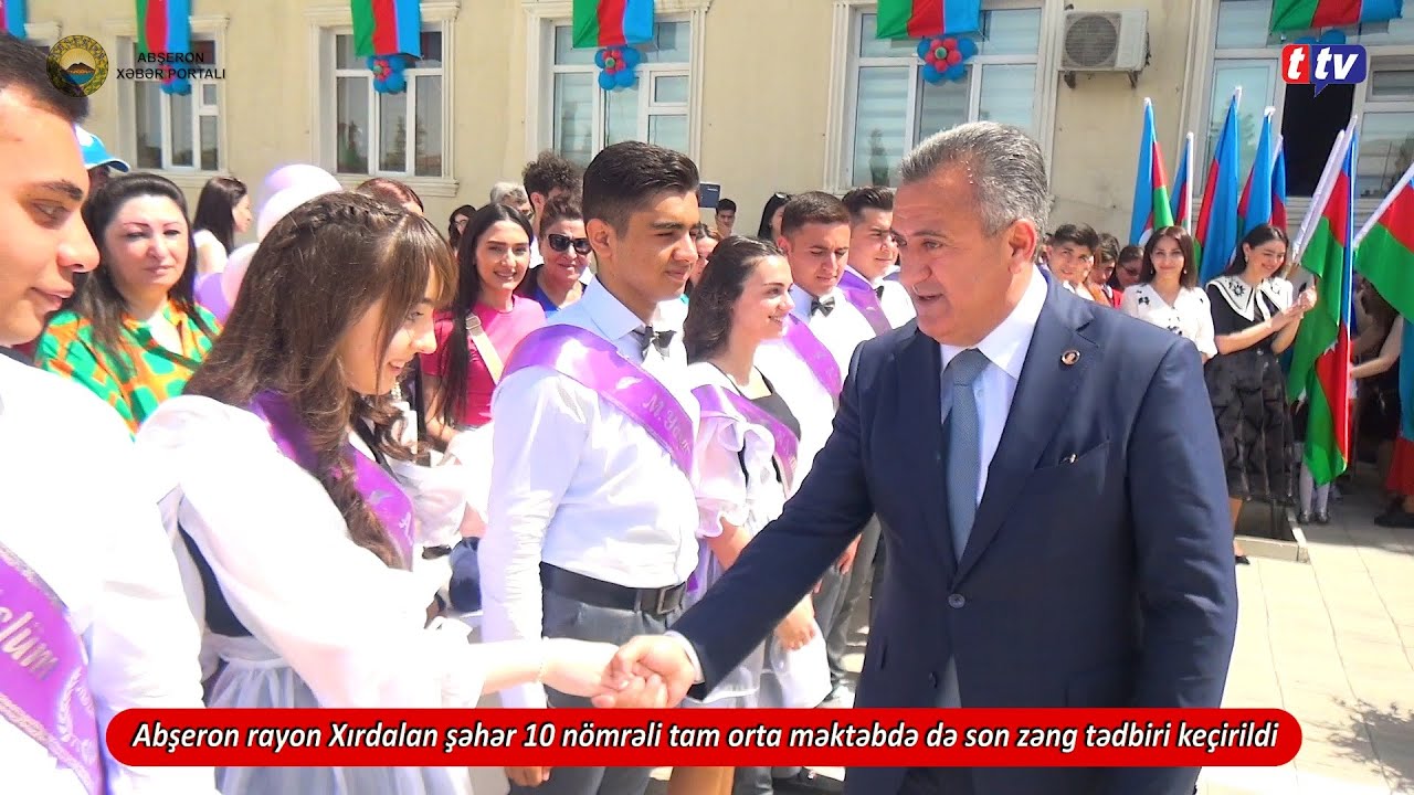 Xırdalan şəhər 10 nömrəli tam orta məktəbdə