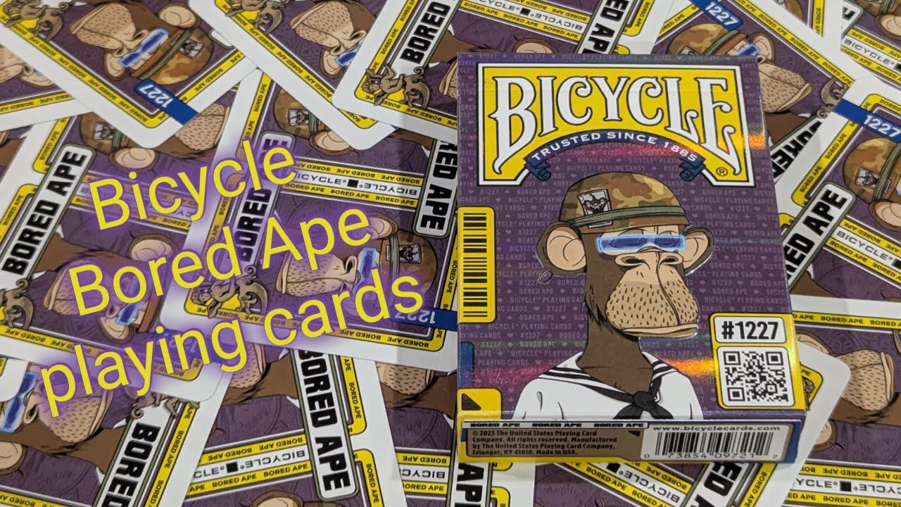 Daily deck review day 385 - Bicycle Bored Ape playing cards