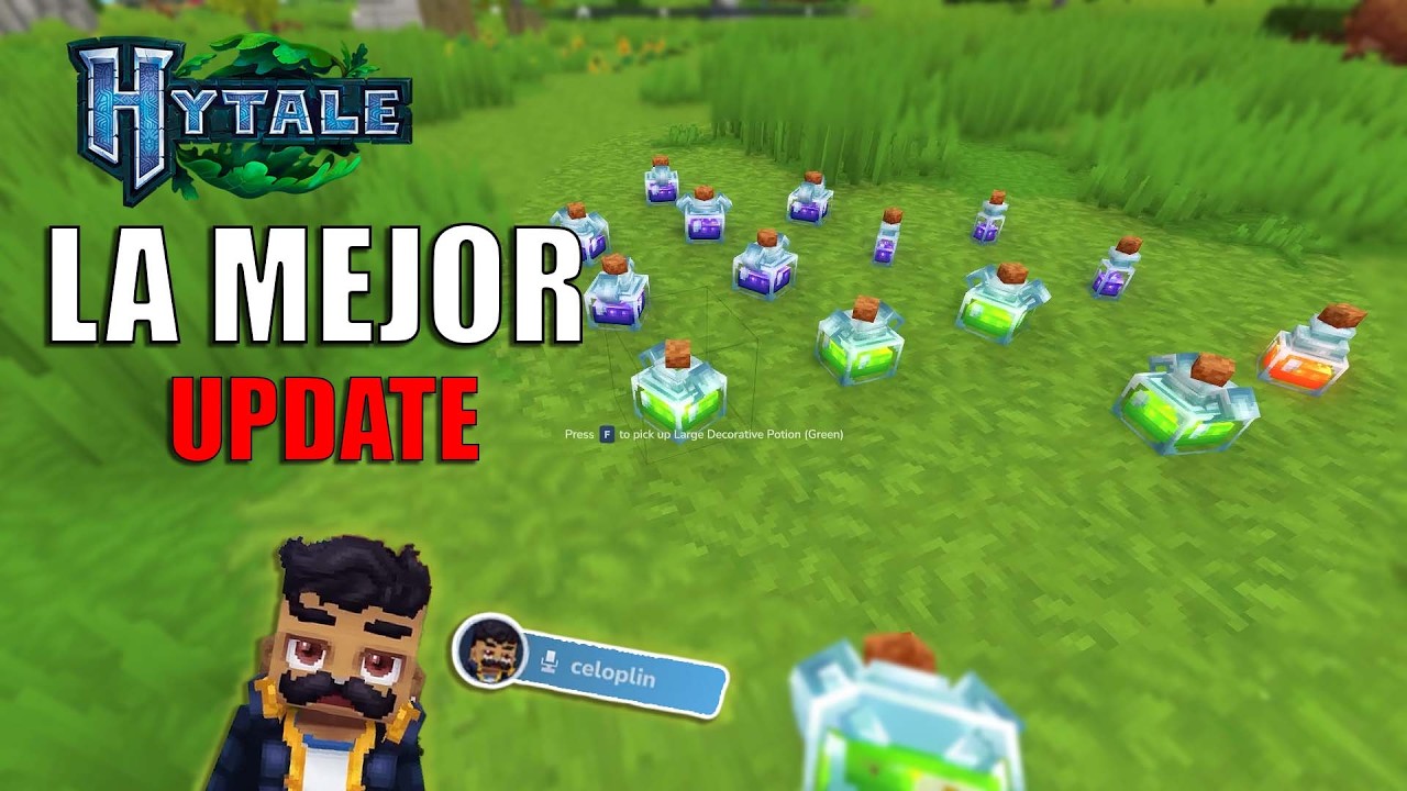 LA MEJOR UPDATE QUE HA SACADO HYTALE
