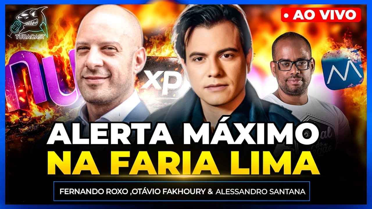 ALERTA MÁXIMO NA FARIA LIMA! COM ROXO E FAKA NO TUBACAST