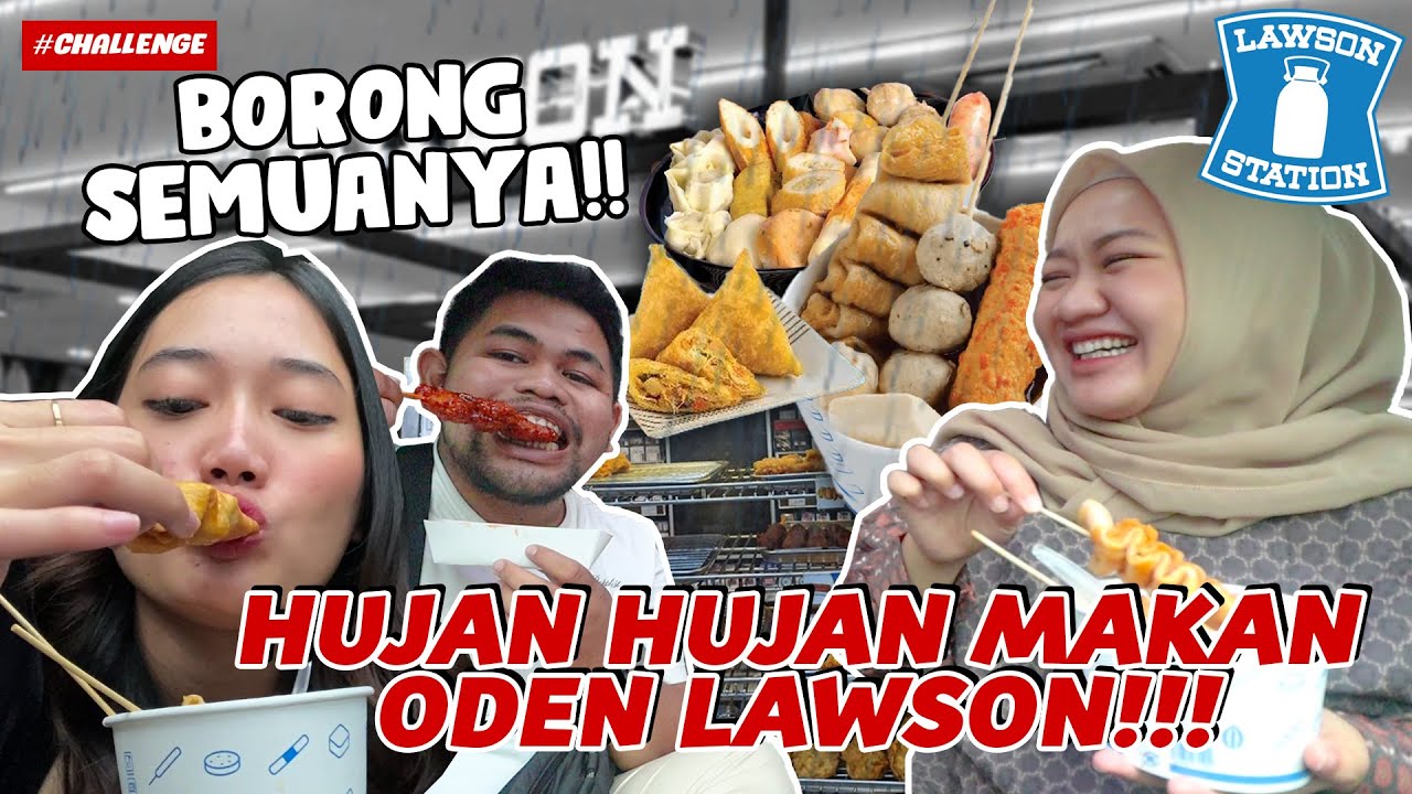 BORONG MENU ODEN DI LAWSON!! PAS BANGET LAGI HUJAN HUJAN MAKAN BEGINI 🥰🥰