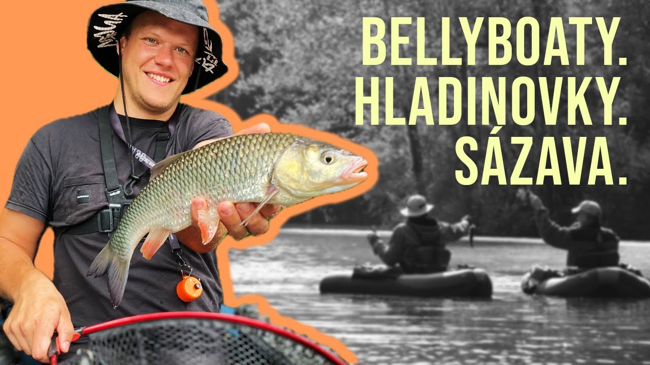 Sázava z bellyboatu - 2 dny na vodě s top water nástrahami