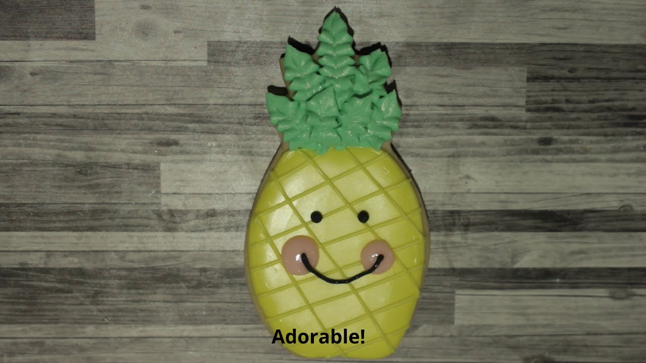 EASY SUGAR COOKIE - Perfect Pineapple Cookies!