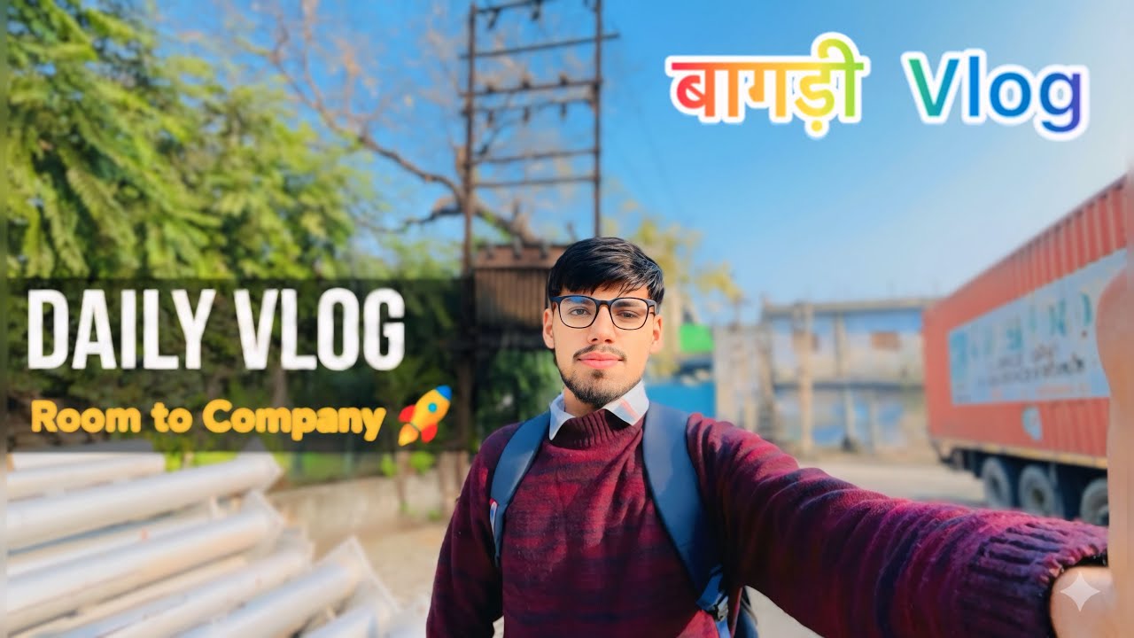 Daily Vlog || Room To company vlog || daily work room to company 