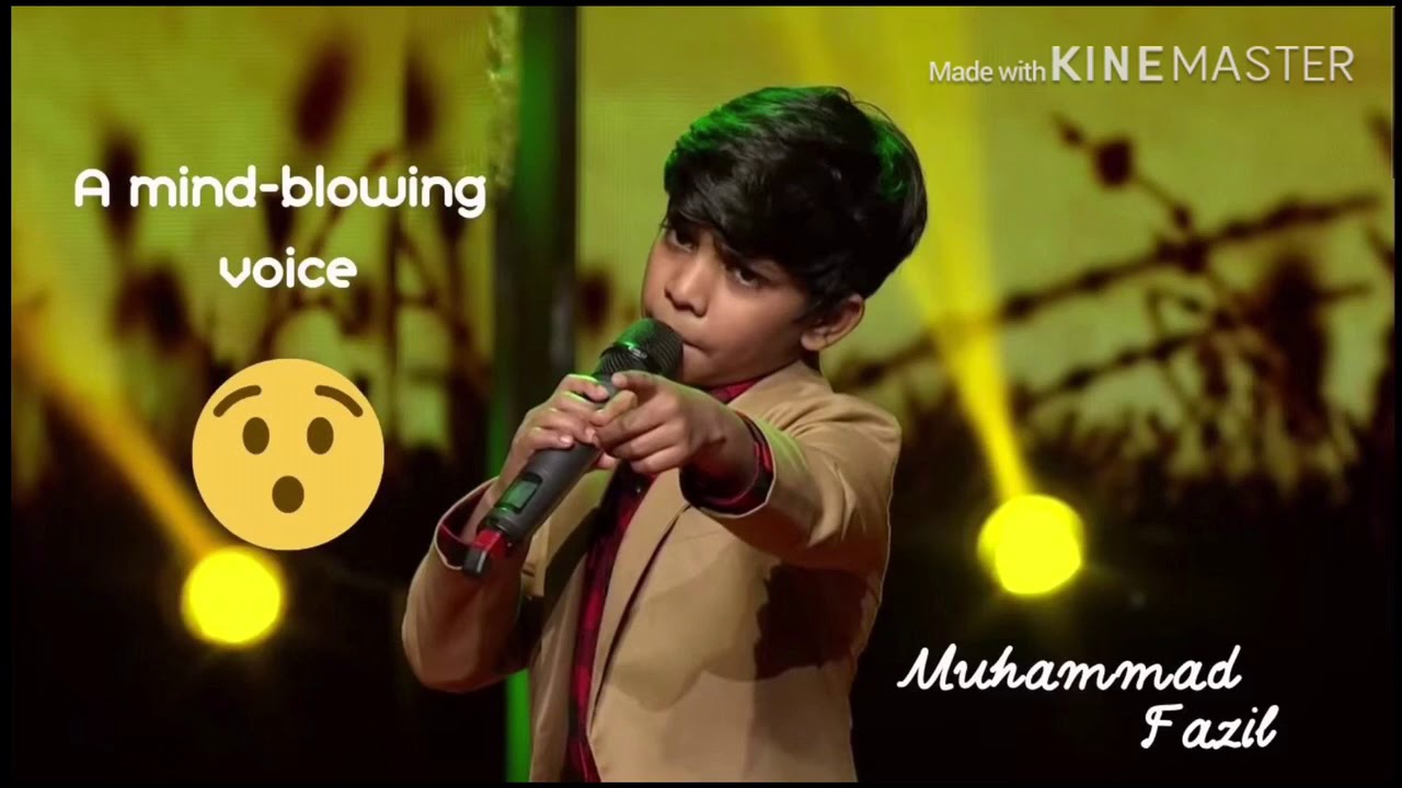 Moh. Fazil mind blowing performance on Pardesi Pardesi Song - The Voice India Kids