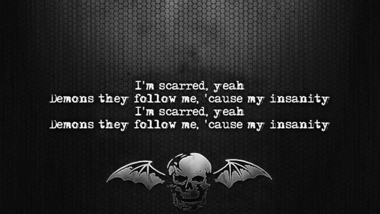 Avenged Sevenfold - Demons [Lyrics on screen] [Full HD]