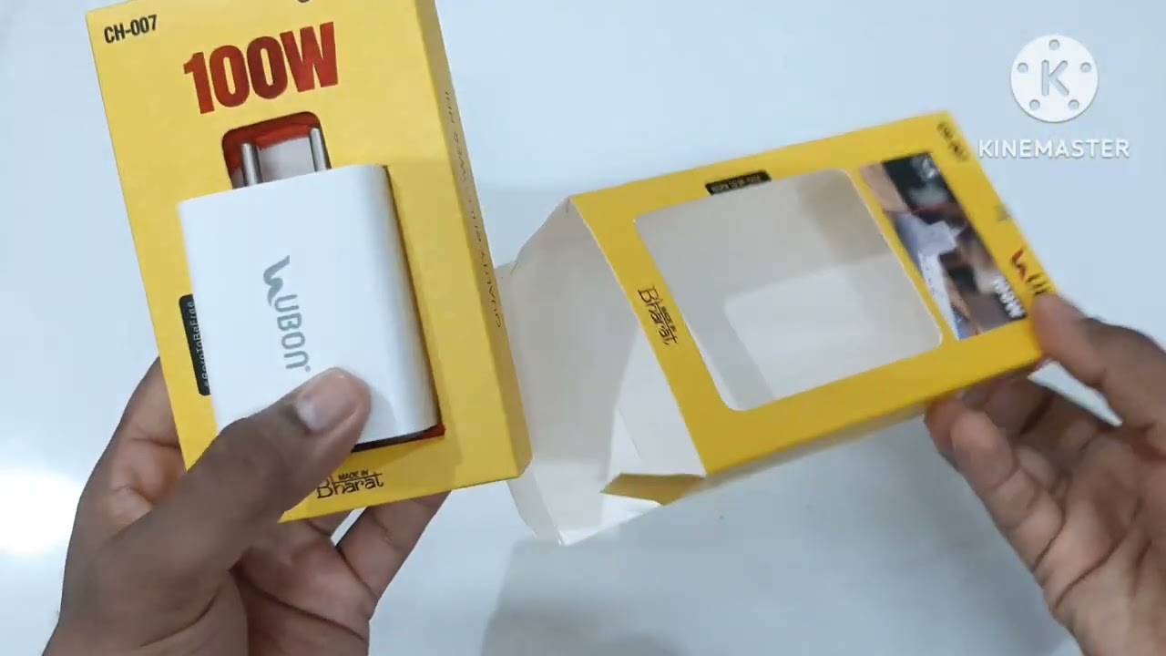 UBON  100 WATT || TURBO  FAST  CHARGER || BEST  CHARGER  FOR MOBILES  ||