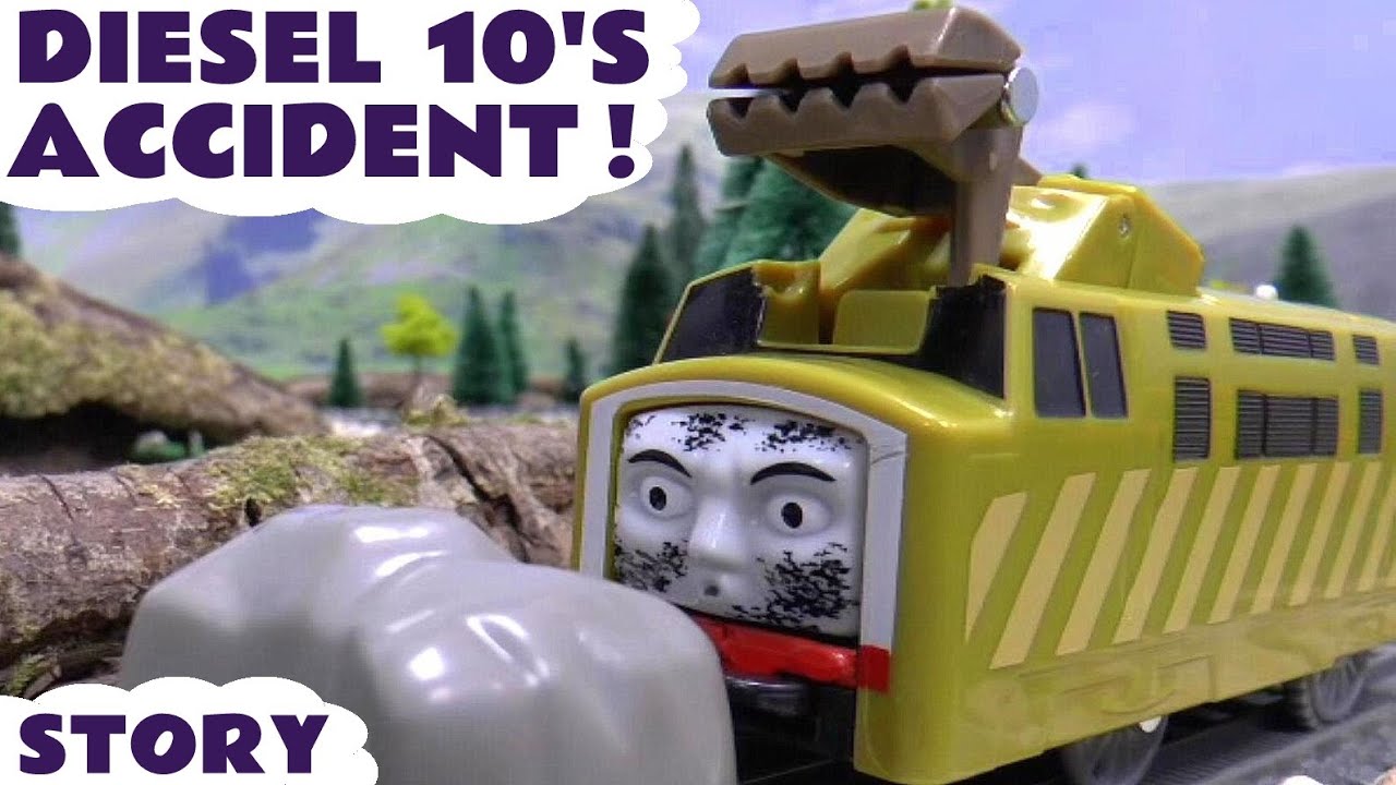 Thomas & Friends Diesel 10's Crash Accident