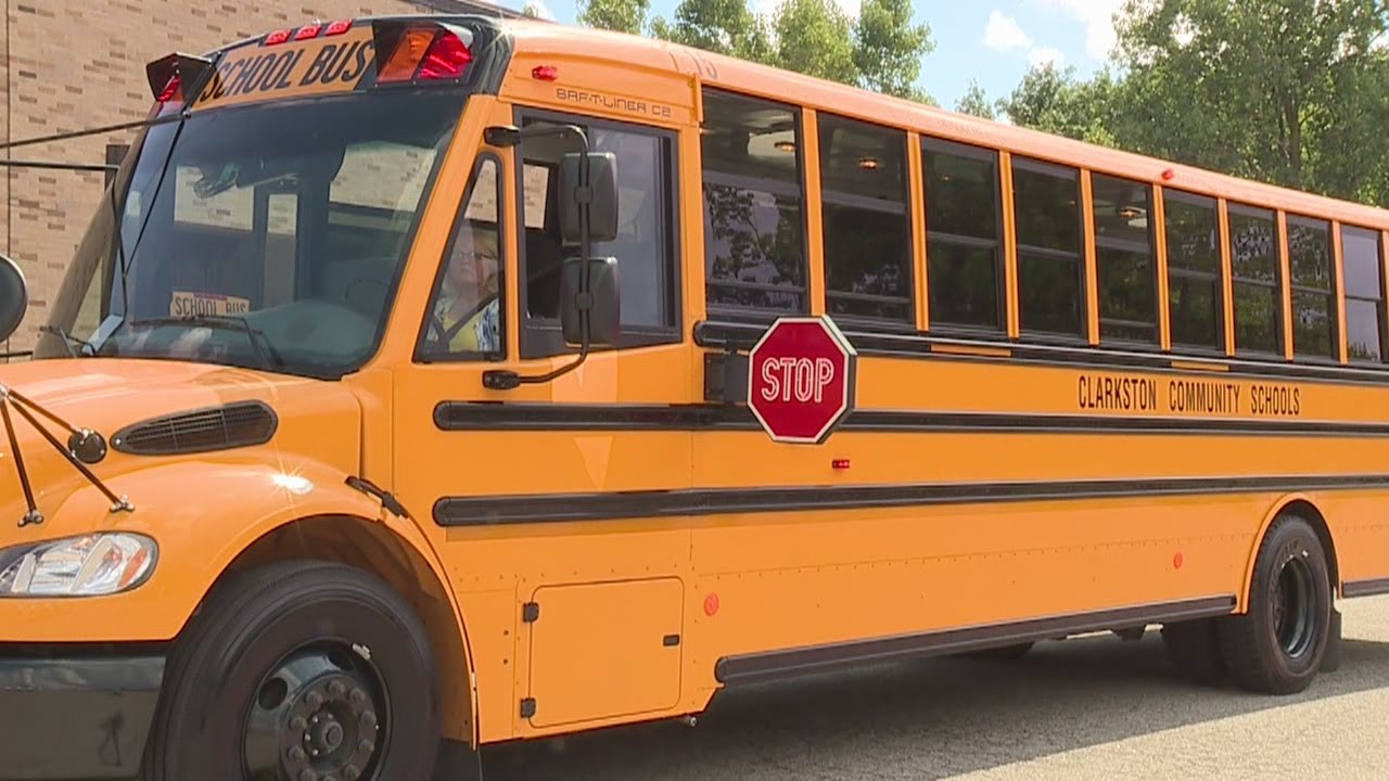 Inside bus driver training