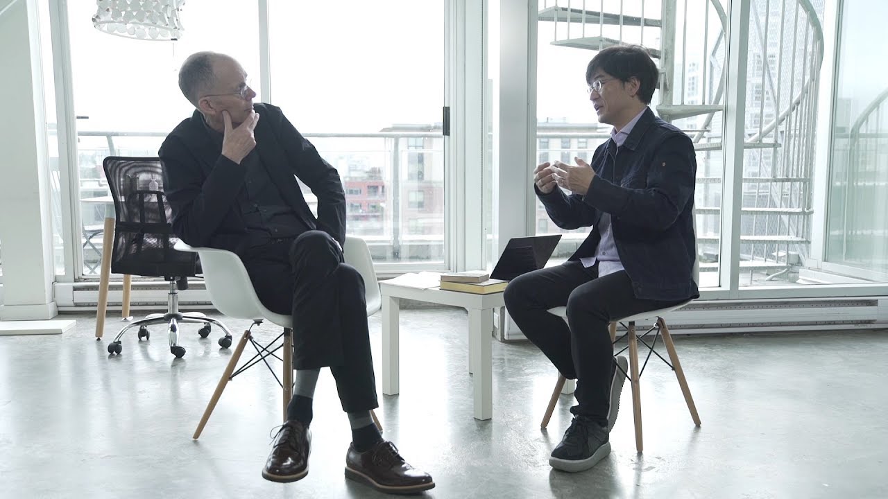 The writer who coined the term “cyberspace” and a researcher who is making it into reality