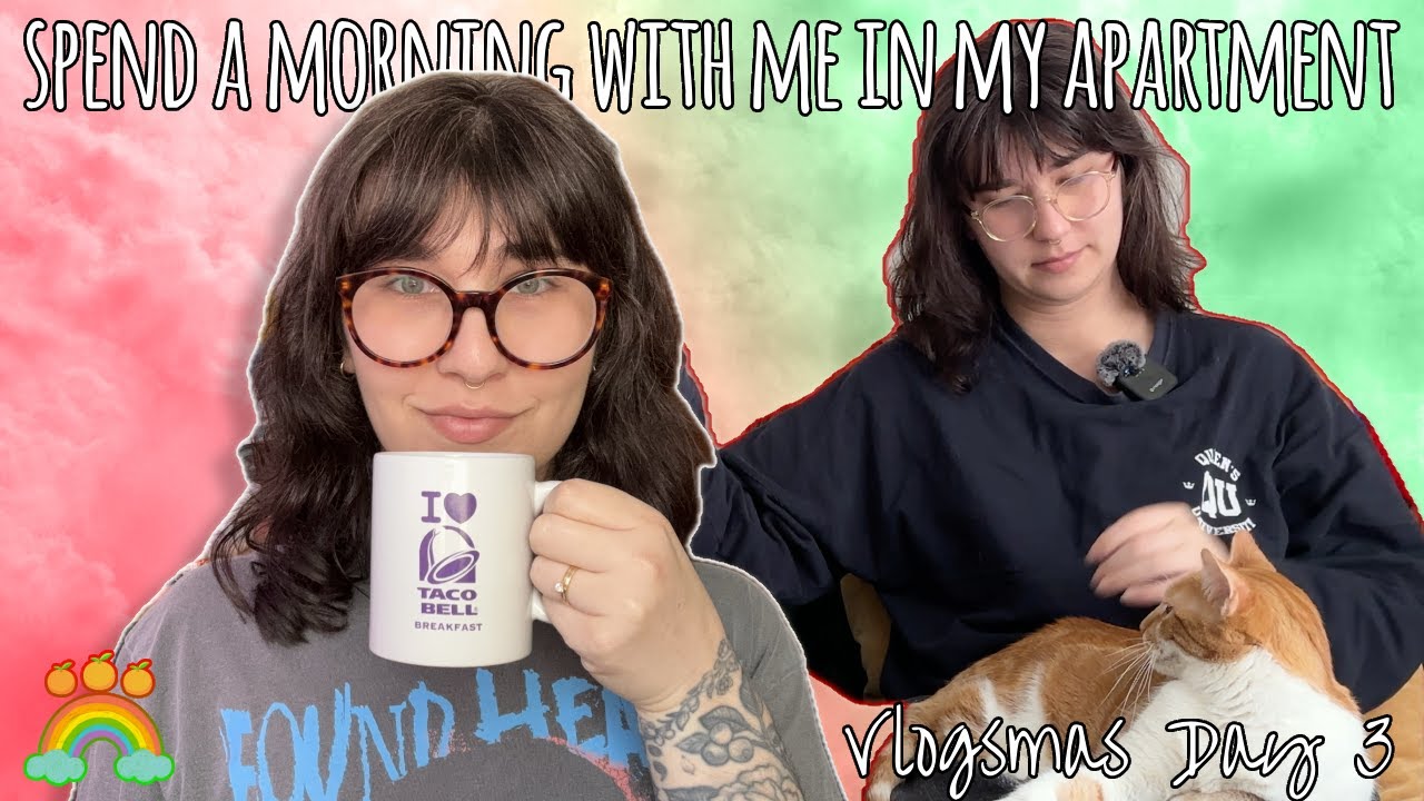 A morning of yapping into my laundry and cleansing my auras | Vlogsmas day 3