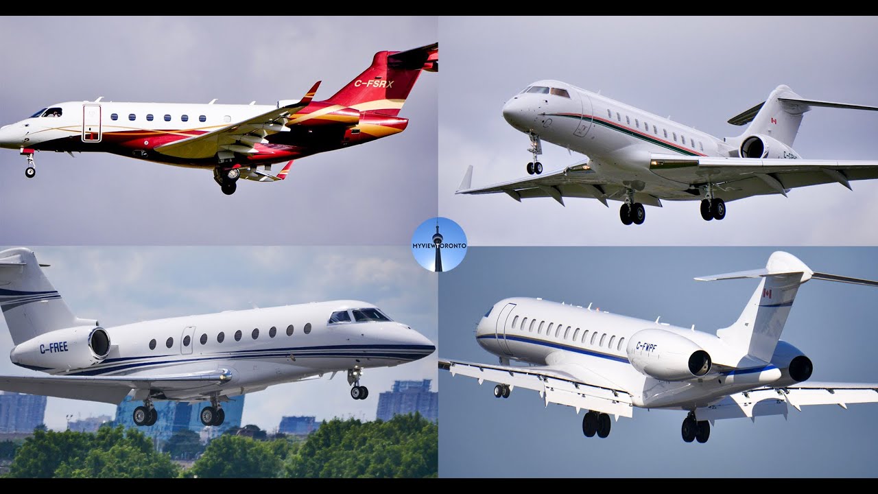 Business and Private Jets Compilation 2025