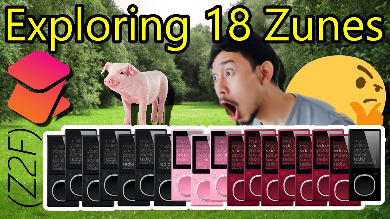 Exploring 18 Zunes - What Will We Discover???