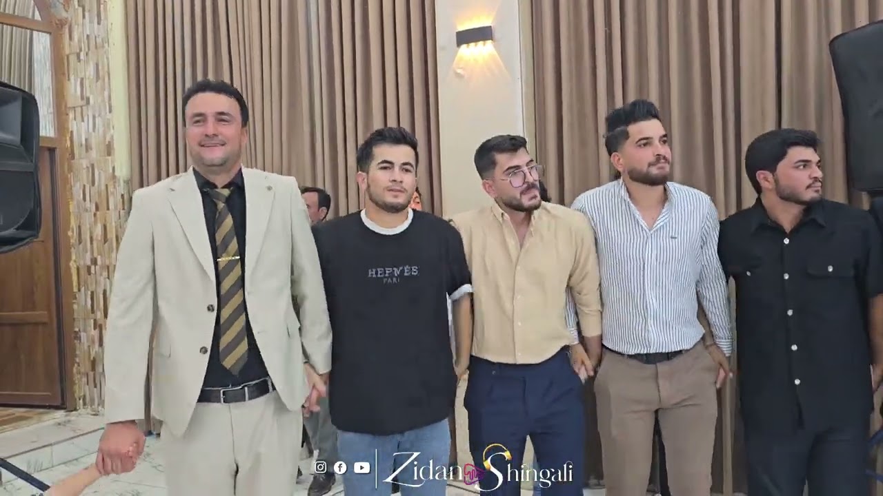 زيدان شنكالي و طلال دخيل _ في قاعة ازادي شنكال