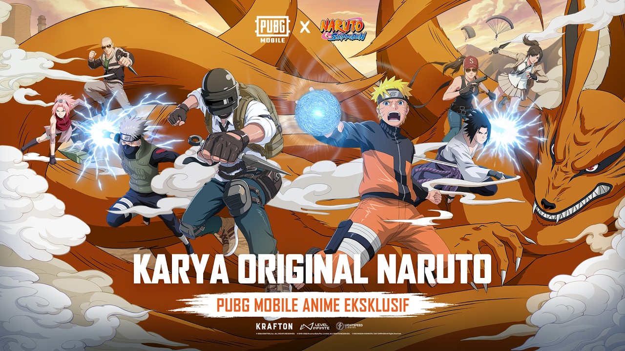 KOLABORASI ANIME OFFICIAL NARUTO X PUBG MOBILE RESMI DIMULAI | PRODUKSI OFFICIAL NARUTO