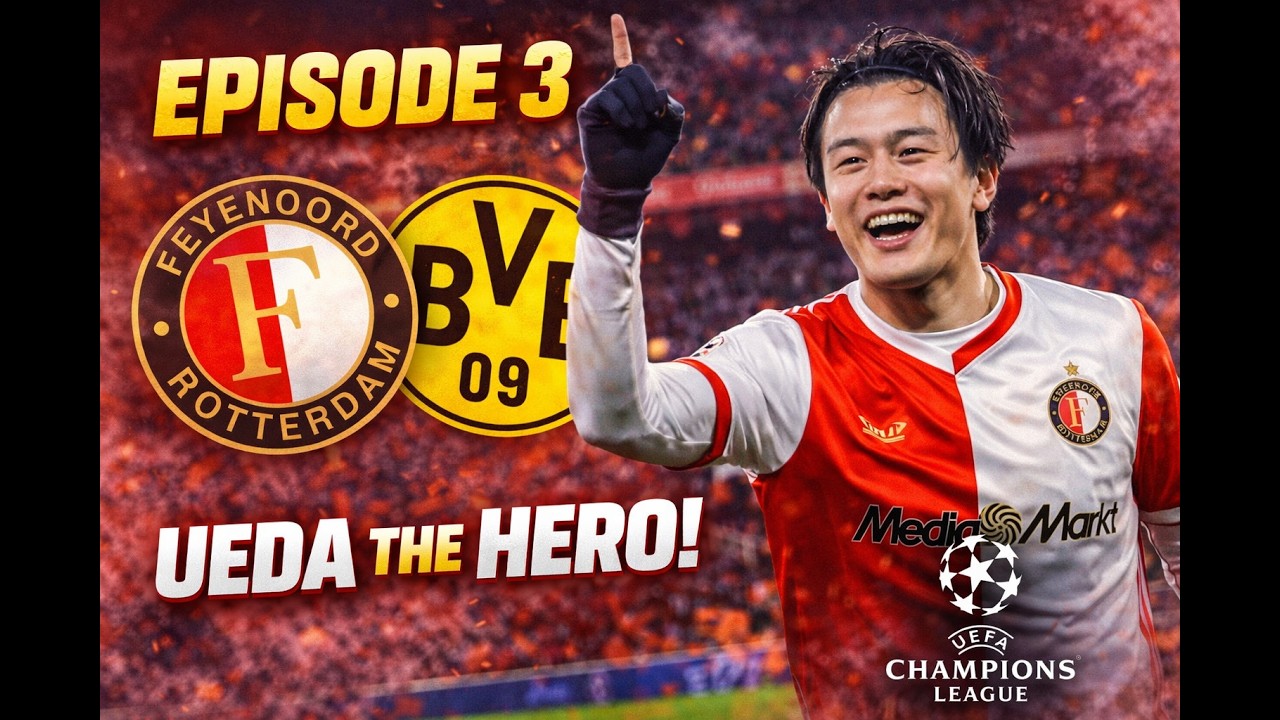 UEDA SHOCKS DORTMUND! 😱 Champions League Drama | FC 26 Career Mode #3