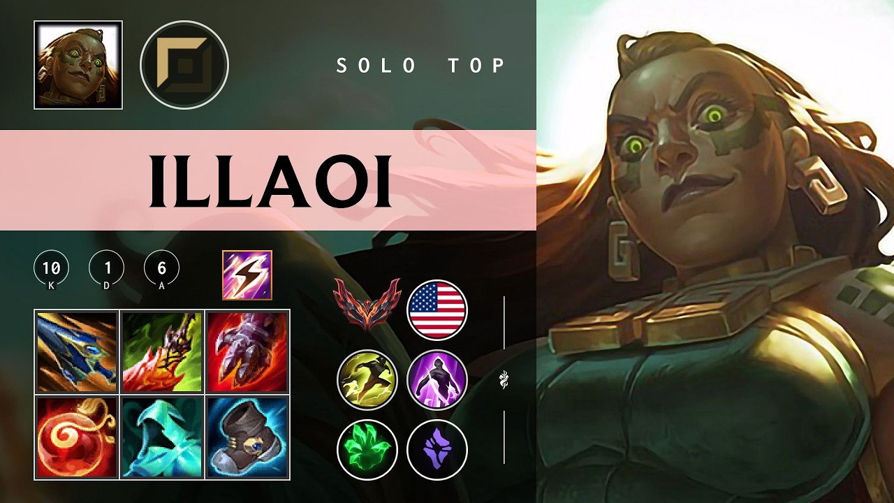 Illaoi Top vs Urgot - NA Grandmaster Patch 26.05