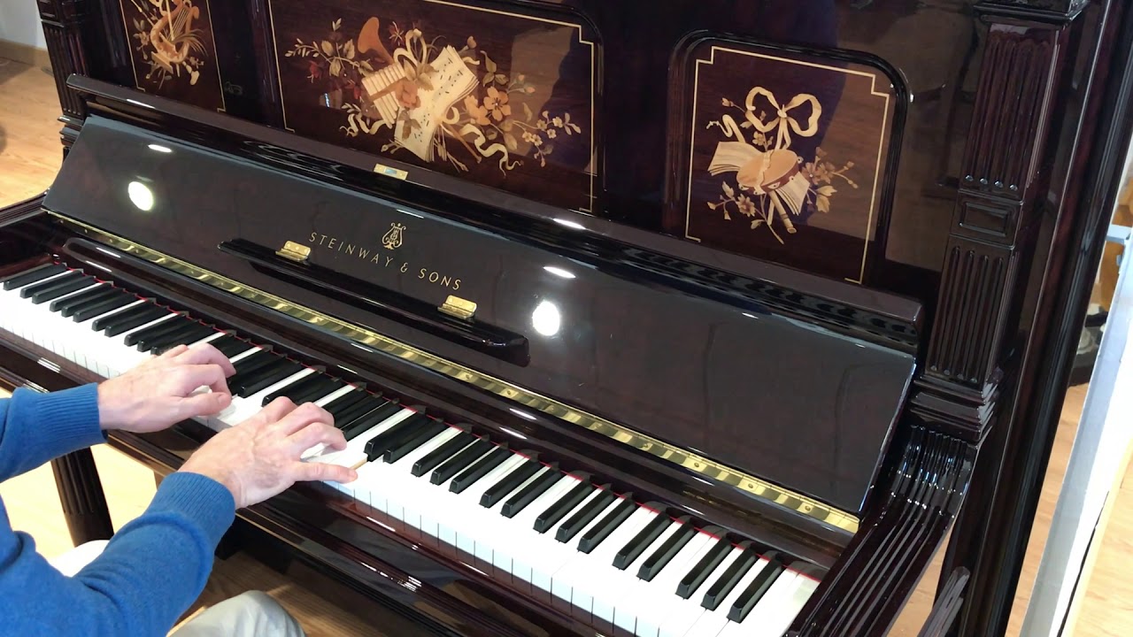 🎹 Piano STEINWAY & SONS modelo K HAMBURGO