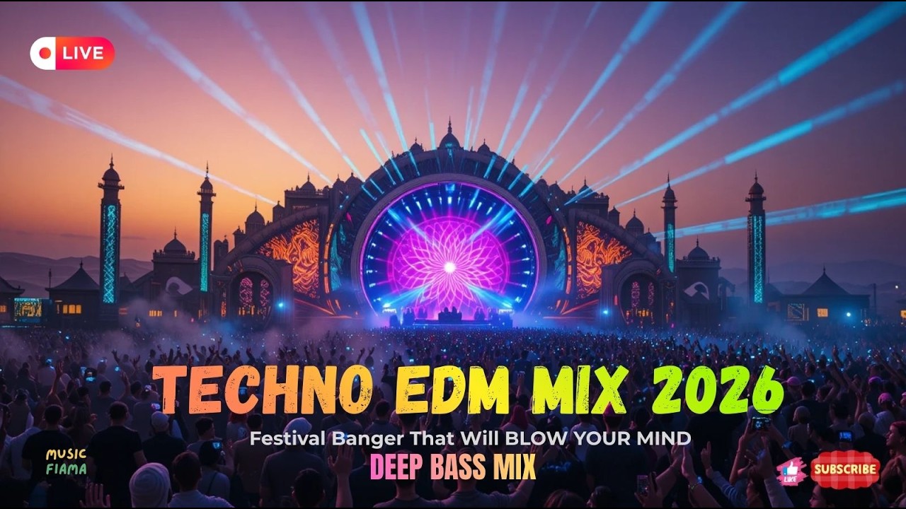 Bass Boosted Techno EDM Mix 2026 💥 | POWER EDM Bass So POWERFUL It REWIRES Your Brain 🧠
