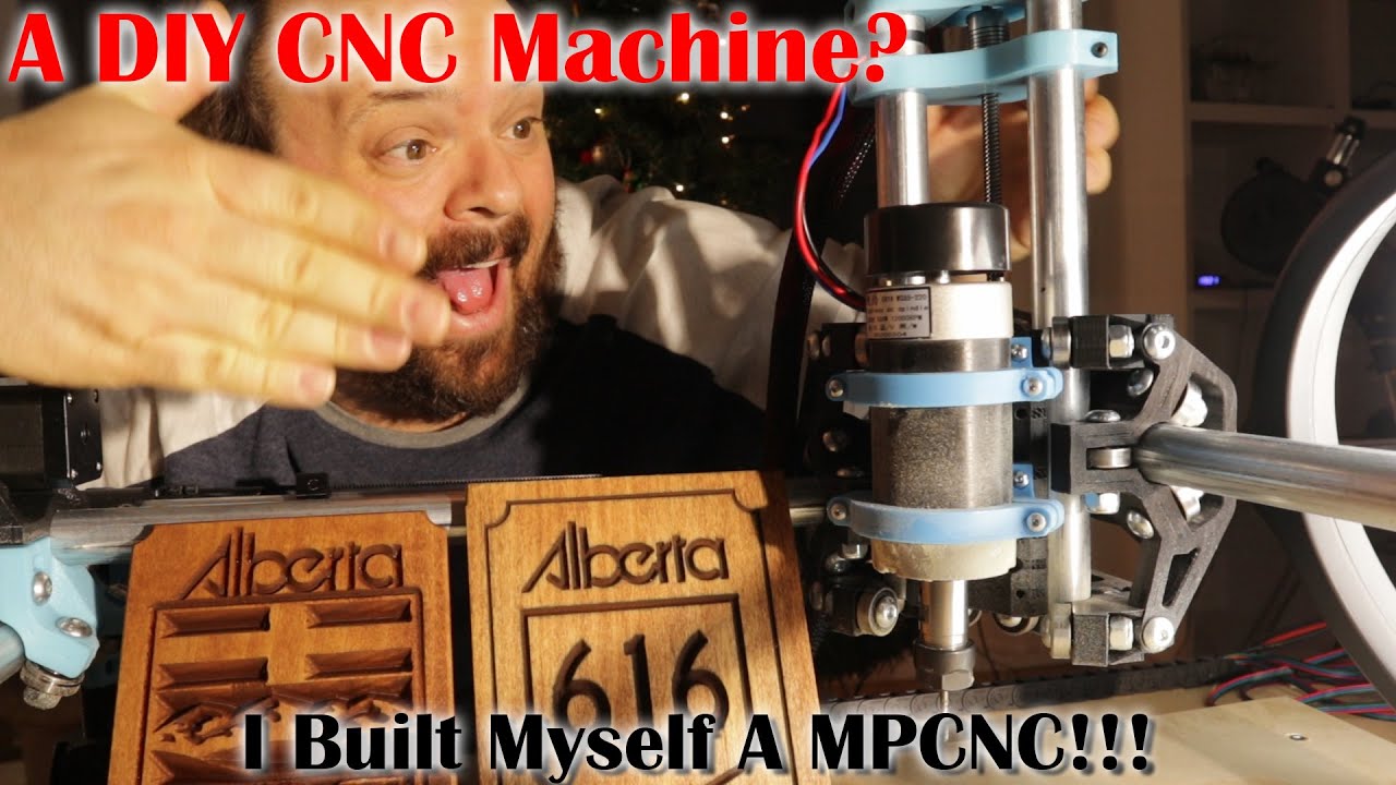 I build the MPCNC. A  DIY Mostly Printed CNC Milling Machine. A complete Build Log for you to watch!