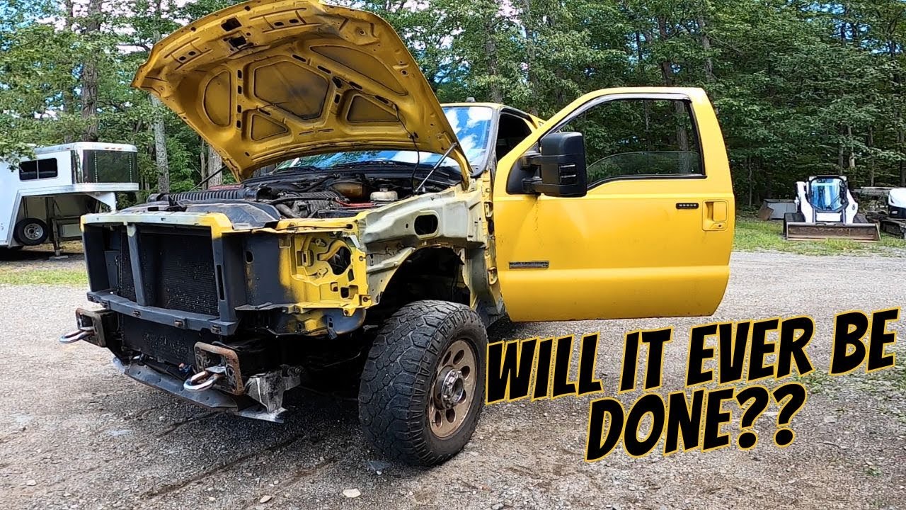 REBUILDING MY ABANDONED FORD AMARILLO F-350
