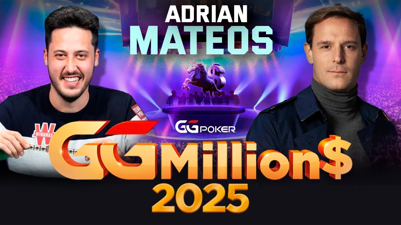 MESA FINAL GGMillion$ 10,300$ con ADRIÁN MATEOS (Cartas Vistas) 18/02/25