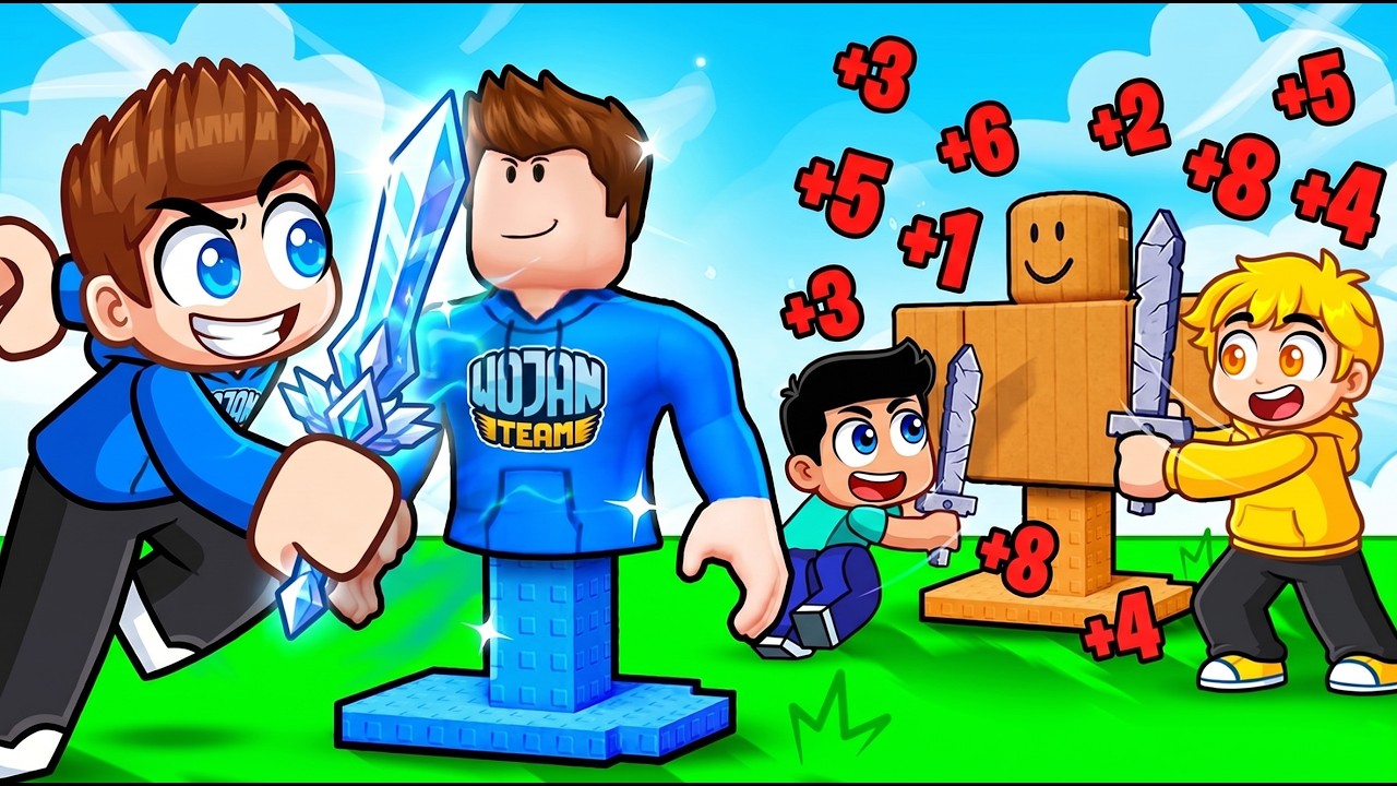 STARTUJE JAKO NOOB z SUPER BRONIAMI aby ZDOBYĆ NAJLEPSZE LUCKY BLOCKI w Roblox!
