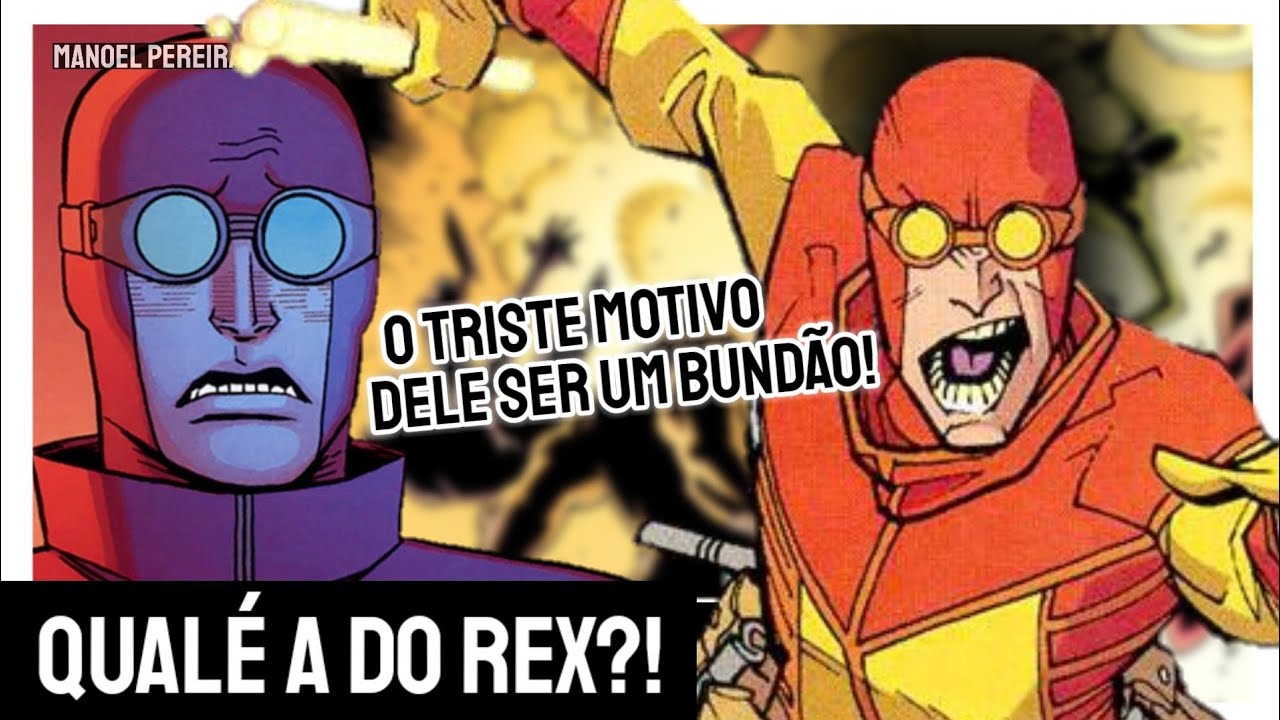 INVENCÍVEL - REX SPLODE Origens e História das HQs (Com Spoilers)