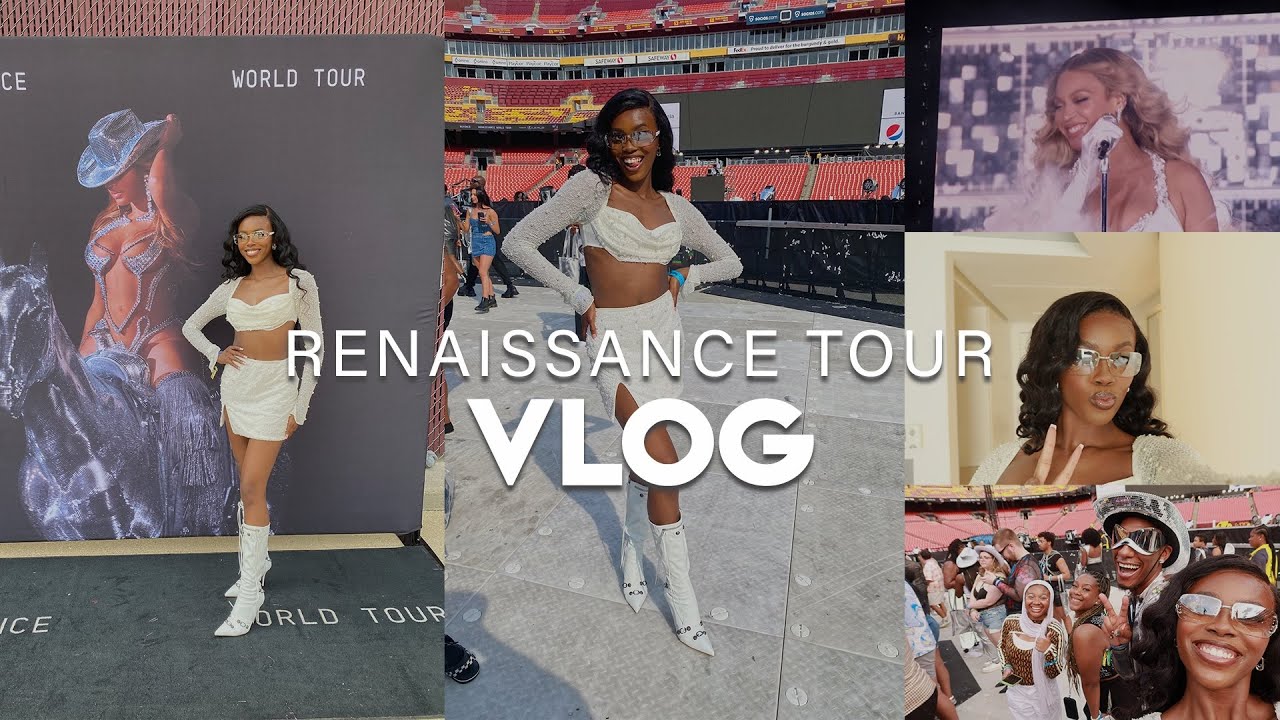 vlog 003 | ...I saw BEYONCÉ!!!! - RENAISSANCE WORLD TOUR VLOG (D.C.)