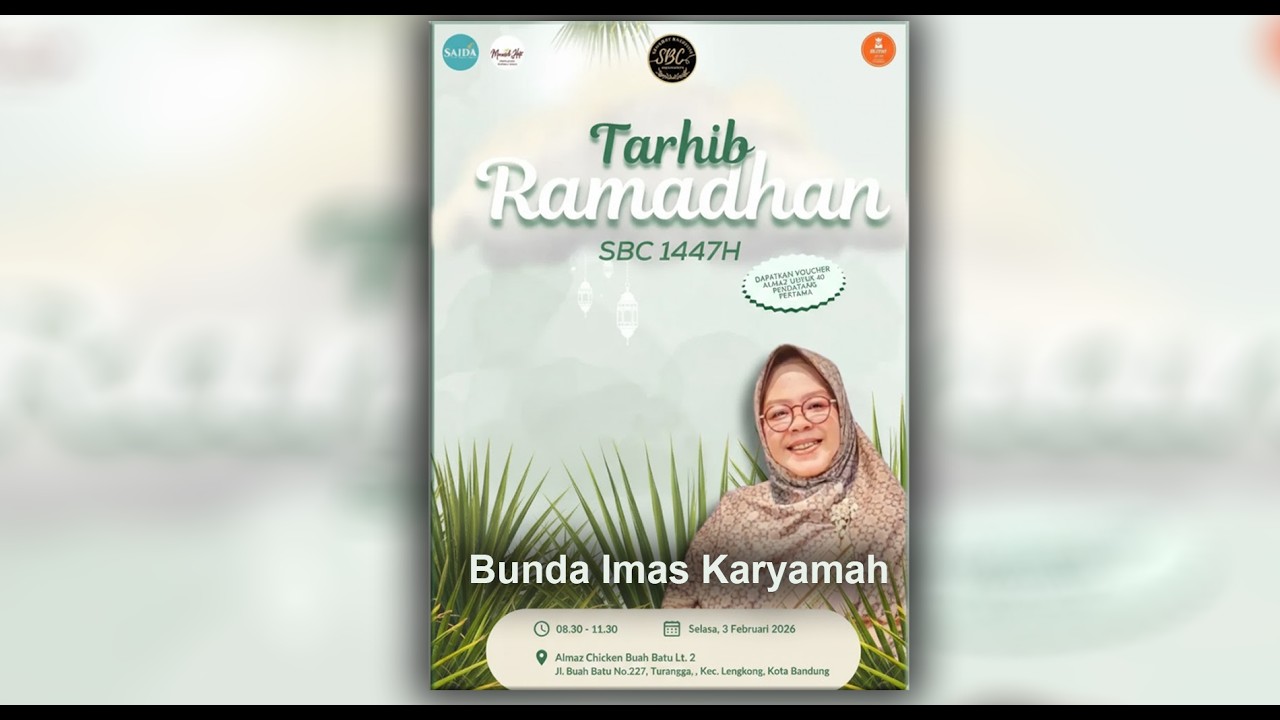 TARHIB RAMADHAN  II BUnda Imas Karyamah, M.Pd.