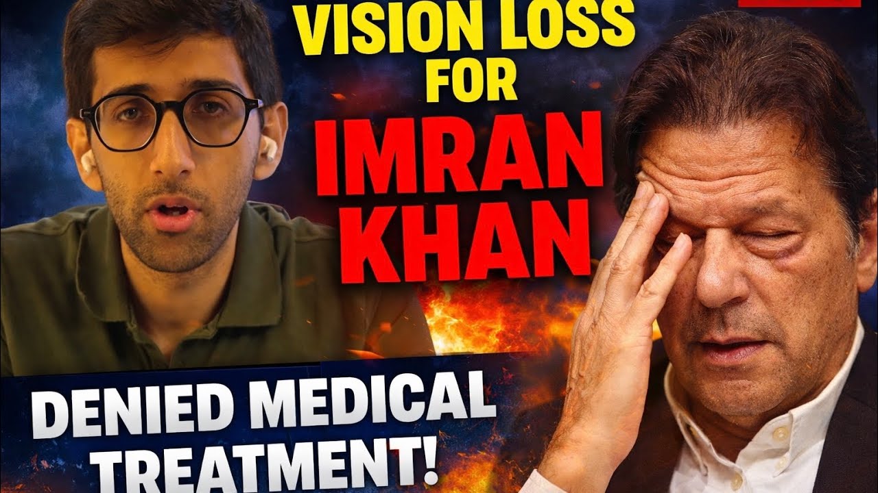 Imran Khan’s vision loss due to medical negligence | Entire country in shock VLOG