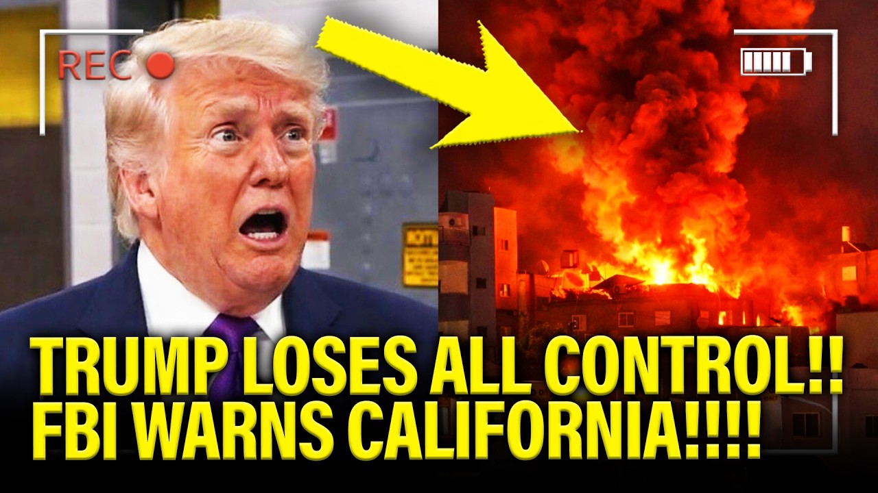 Trump LOSES CONTROL of WAR as FBI WARNS CALIFORNIA!!!